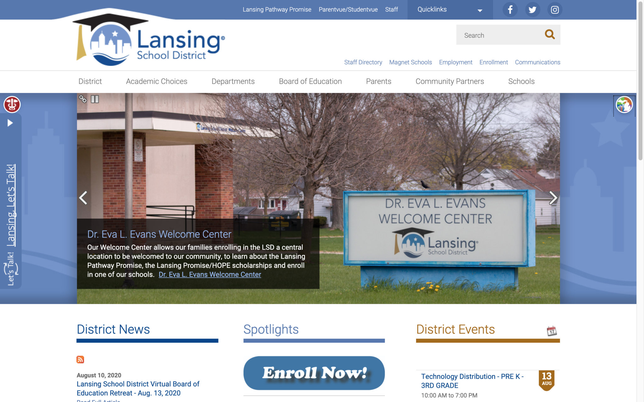 Lansing Banner Rotator