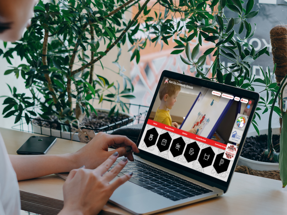 Homepage of the Kent City Schools website